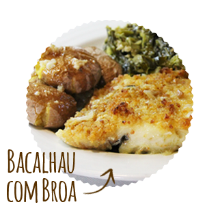 Bacalhau com Broa